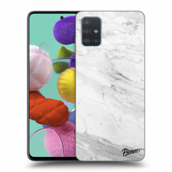 Obal pro Samsung Galaxy A51 A515F - White marble