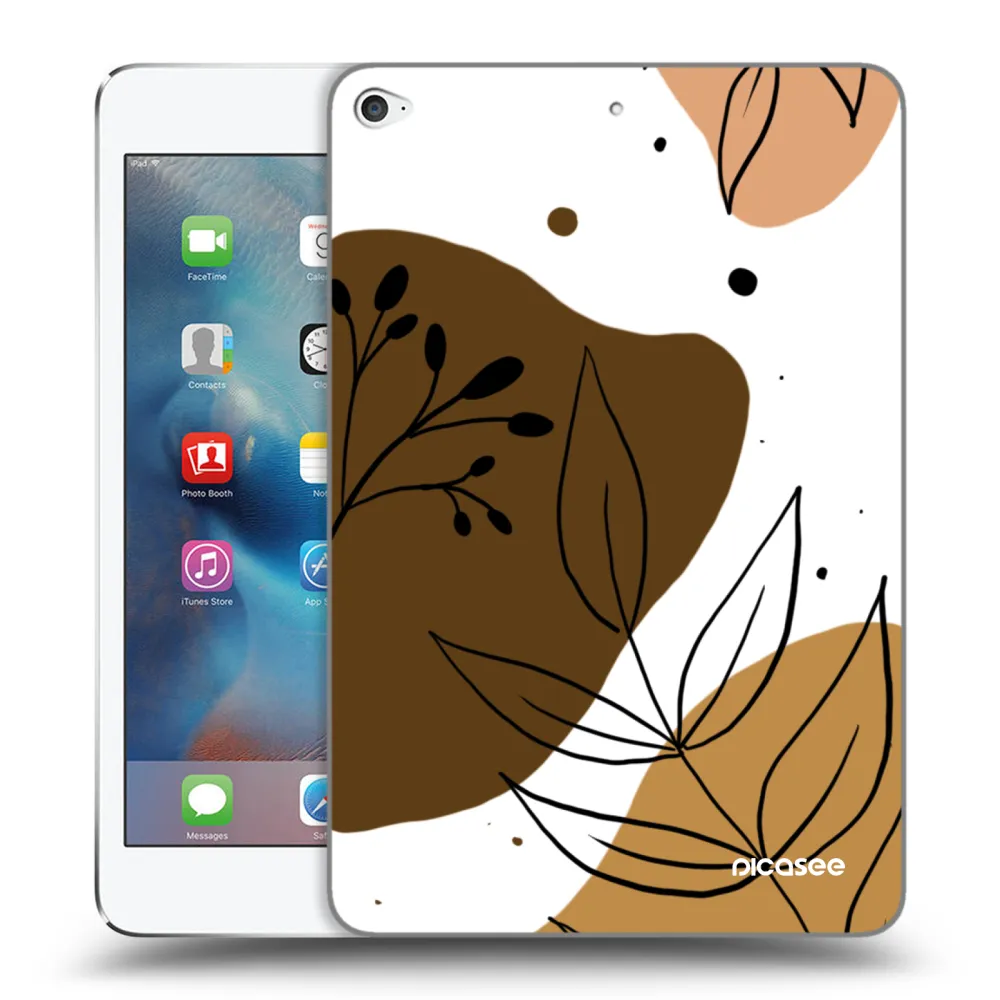 Picasee silikonový průhledný obal pro Apple iPad mini 4 - Boho style