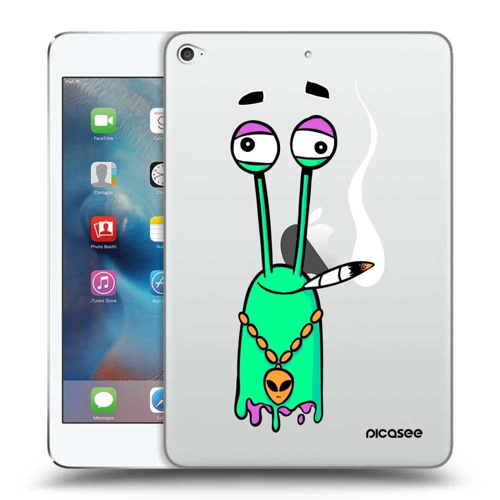 Picasee silikonový průhledný obal pro Apple iPad mini 4 - Earth - Sám doma