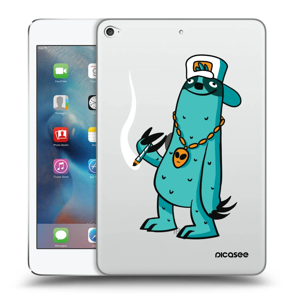 Picasee silikonový průhledný obal pro Apple iPad mini 4 - Earth - Je mi fajn
