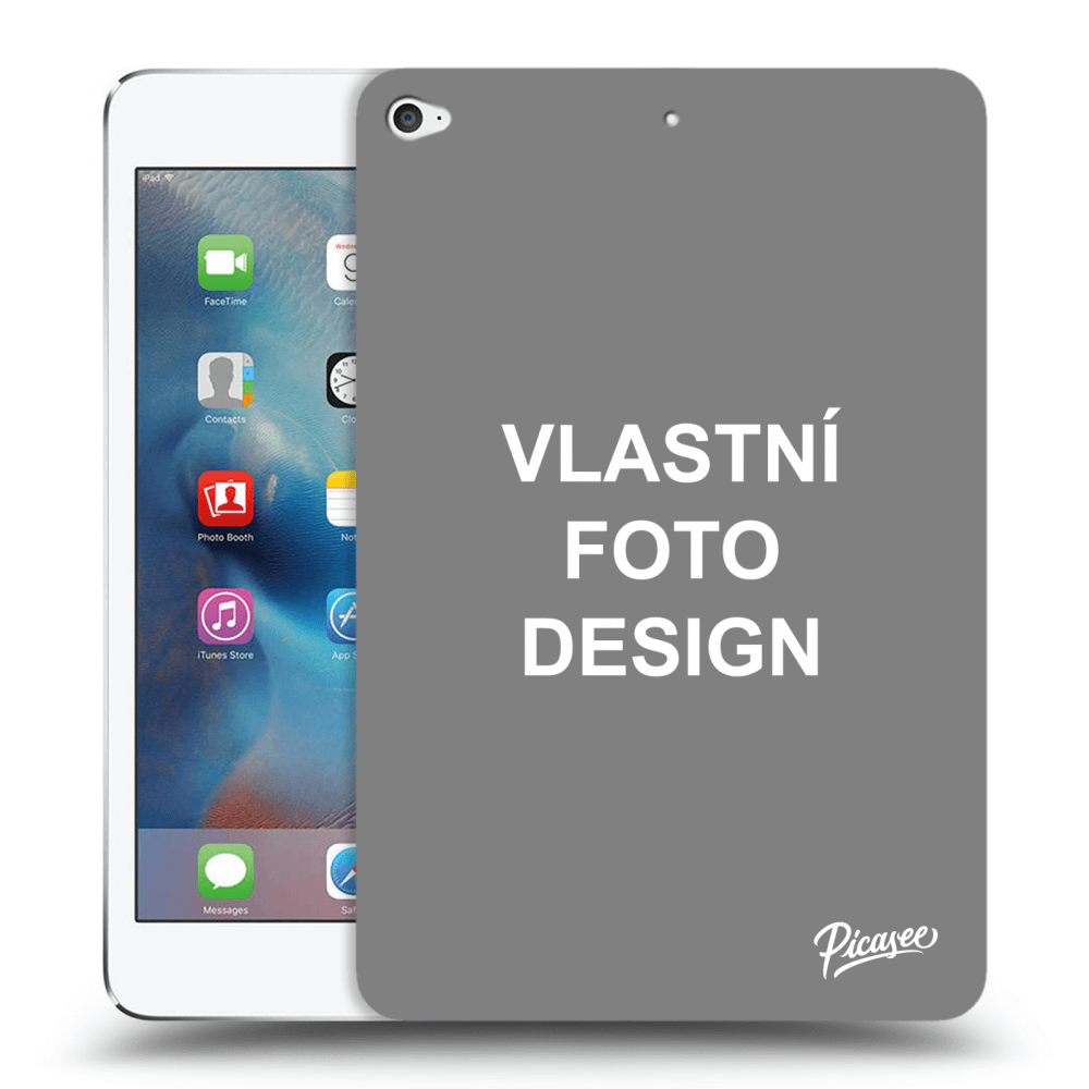 Picasee silikonový průhledný obal pro Apple iPad mini 4 - Vlastní fotka/motiv