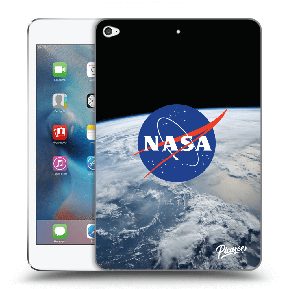 Picasee silikonový černý obal pro Apple iPad mini 4 - Nasa Earth