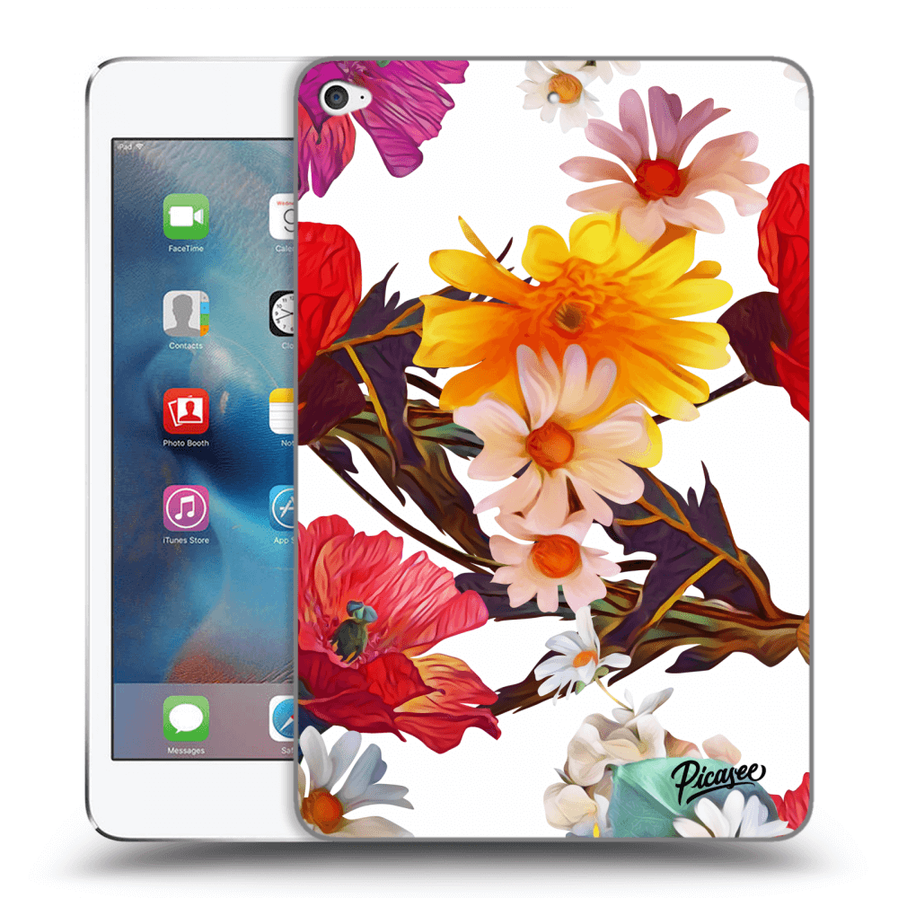 Picasee silikonový průhledný obal pro Apple iPad mini 4 - Meadow
