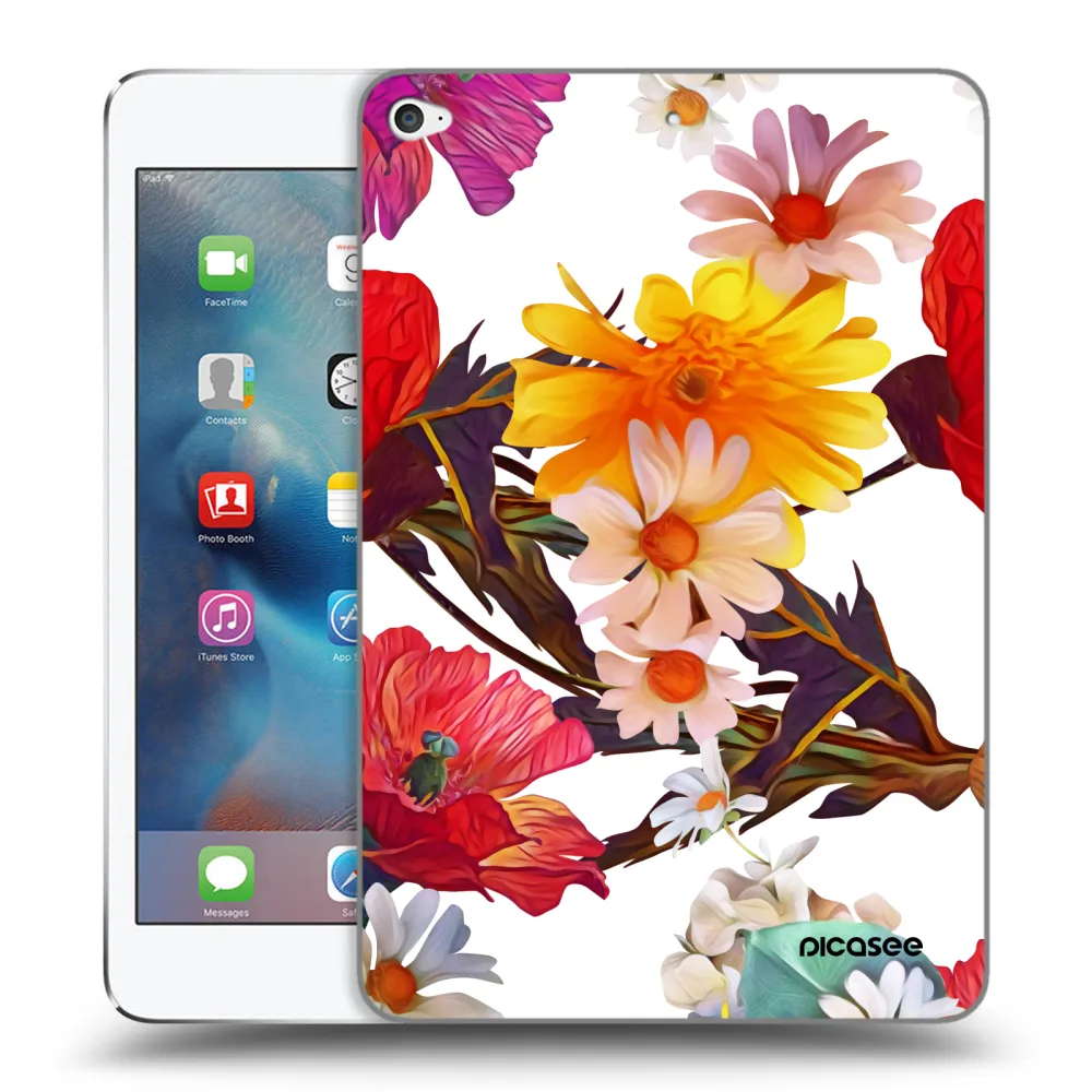 Picasee silikonový průhledný obal pro Apple iPad mini 4 - Meadow