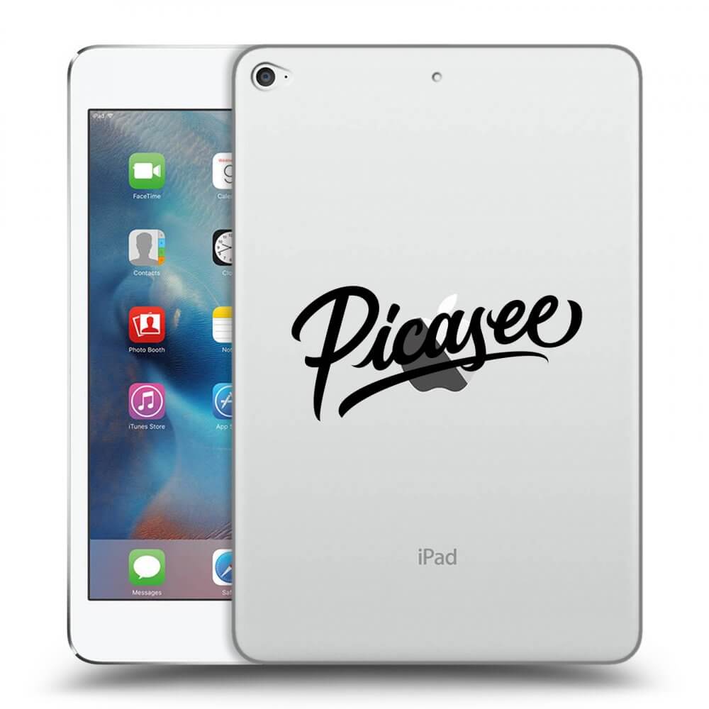 Picasee silikonový průhledný obal pro Apple iPad mini 4 - Picasee - black