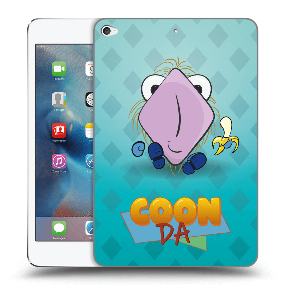 Picasee silikonový průhledný obal pro Apple iPad mini 4 - COONDA chlupatka světlá