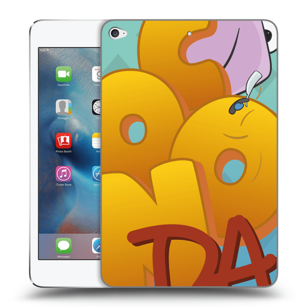 Picasee silikonový černý obal pro Apple iPad mini 4 - Obří COONDA