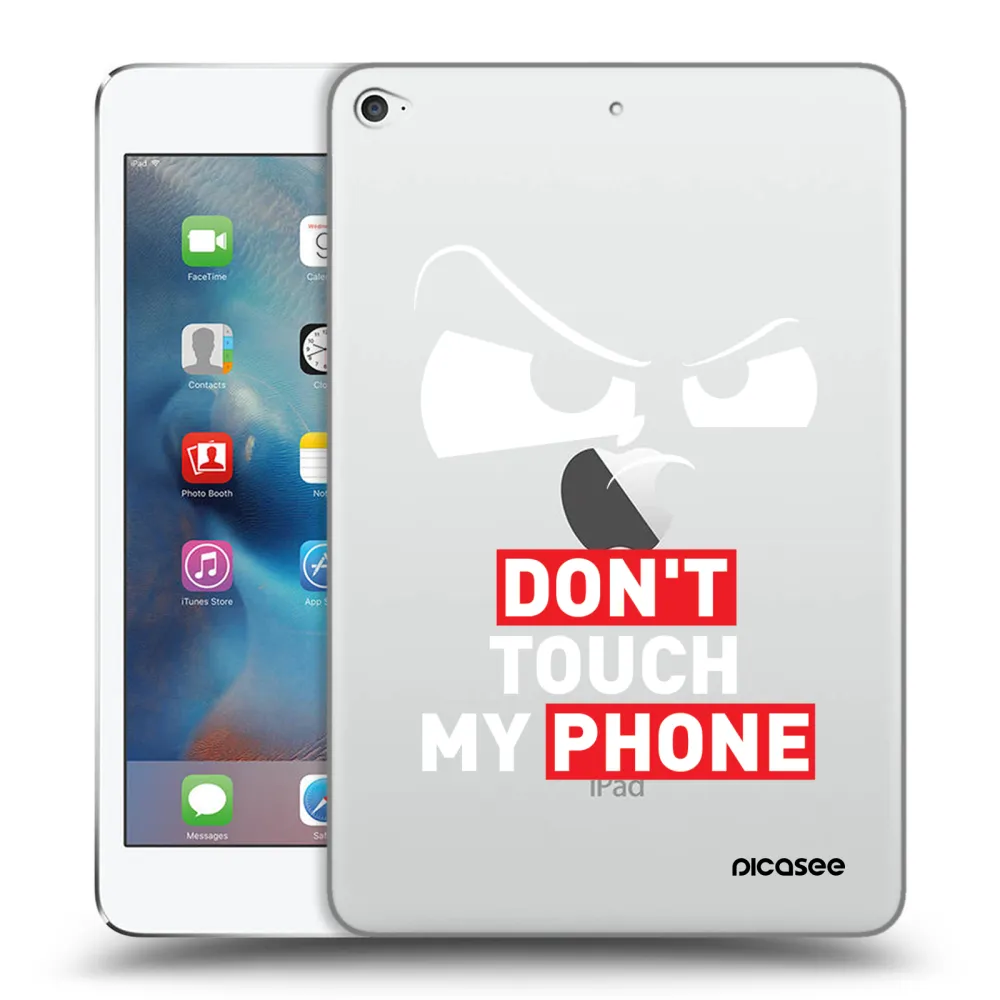 Picasee silikonový průhledný obal pro Apple iPad mini 4 - Cloudy Eye - Transparent