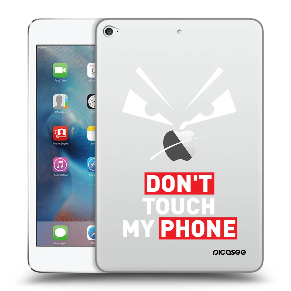 Picasee silikonový průhledný obal pro Apple iPad mini 4 - Evil Eye - Transparent