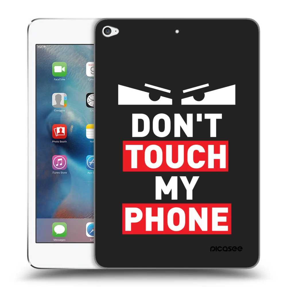 Picasee silikonový černý obal pro Apple iPad mini 4 - Shadow Eye - Transparent