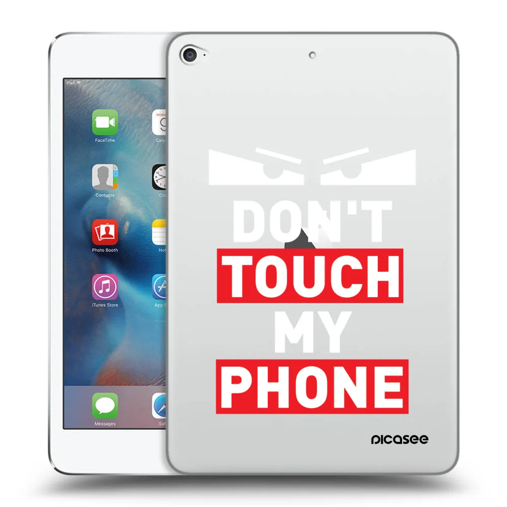 Picasee silikonový průhledný obal pro Apple iPad mini 4 - Shadow Eye - Transparent