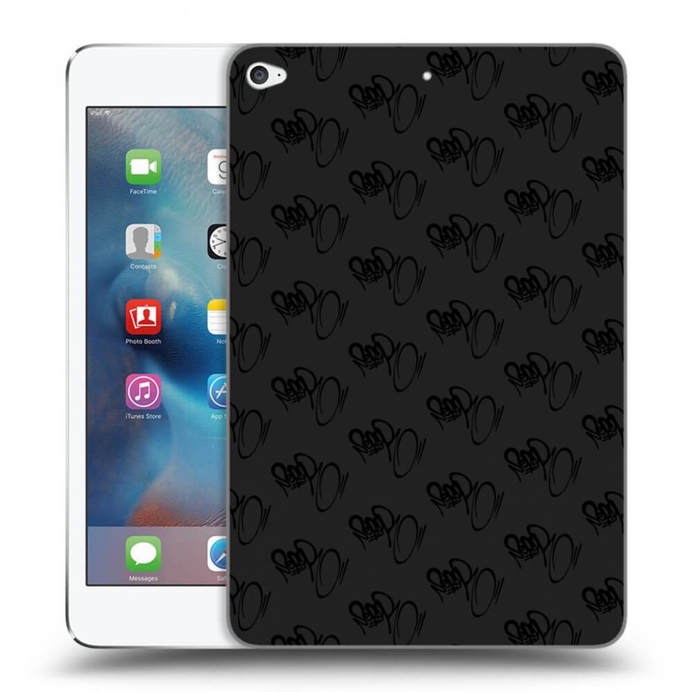 Picasee silikonový černý obal pro Apple iPad mini 4 - Separ - Black On Black 1