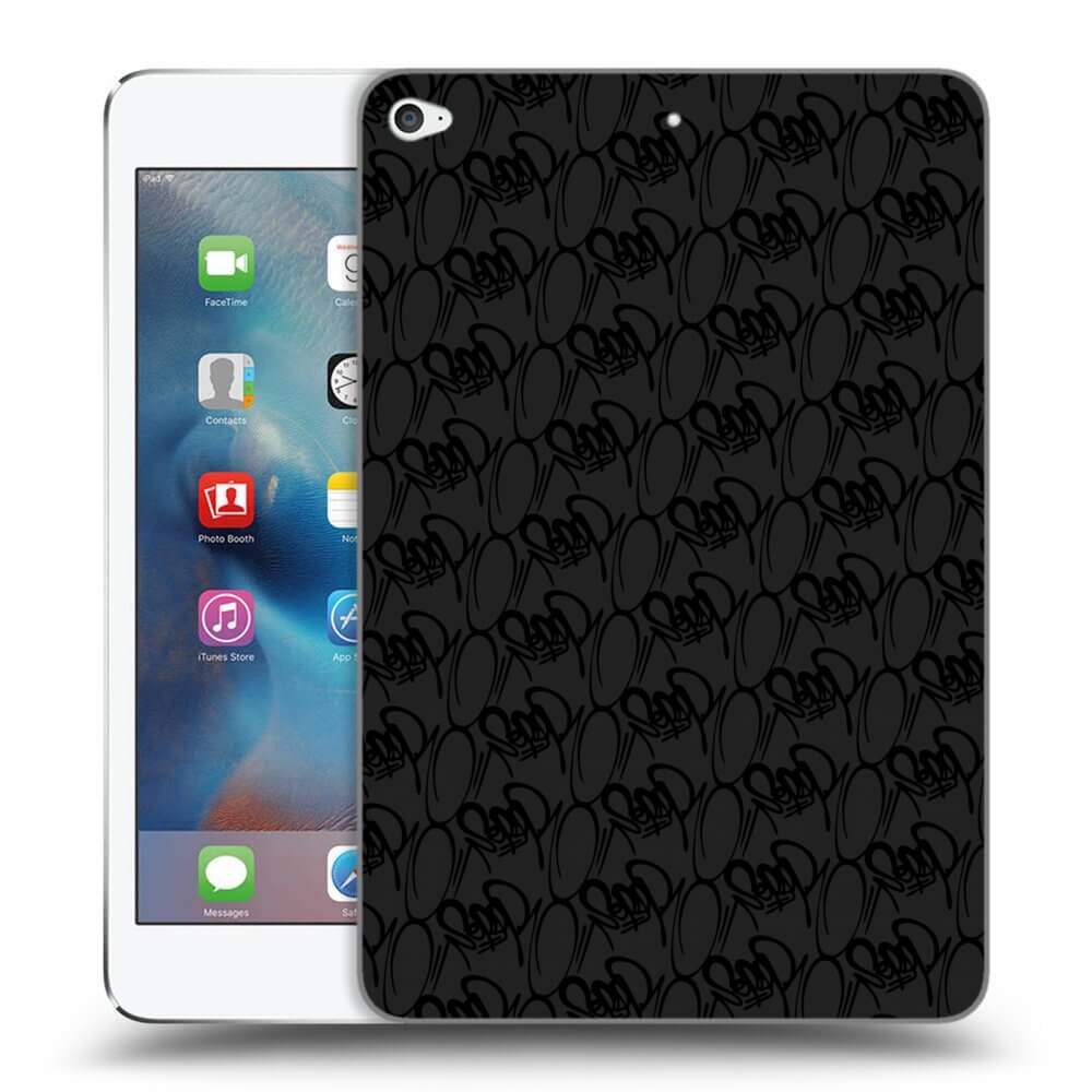 Picasee silikonový černý obal pro Apple iPad mini 4 - Separ - Black On Black 2