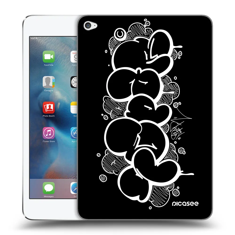 Picasee silikonový průhledný obal pro Apple iPad mini 4 - Throw UP