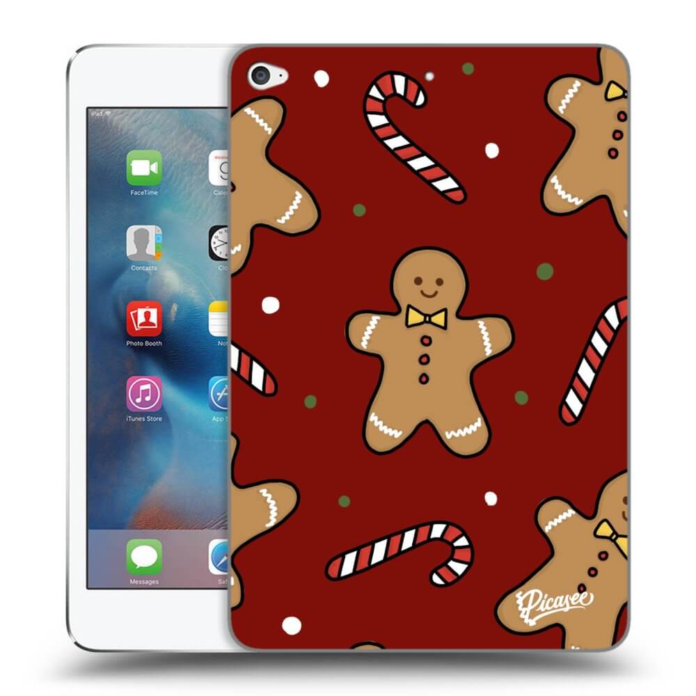 Picasee silikonový černý obal pro Apple iPad mini 4 - Gingerbread 2