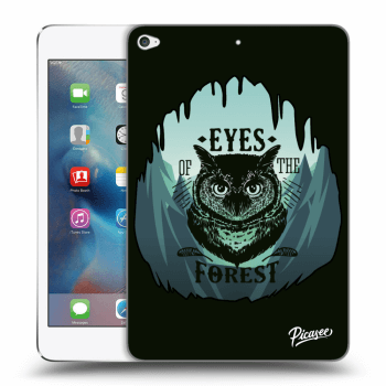 Picasee silikonový průhledný obal pro Apple iPad mini 4 - Forest owl
