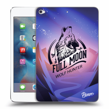 Picasee silikonový černý obal pro Apple iPad mini 4 - Wolf