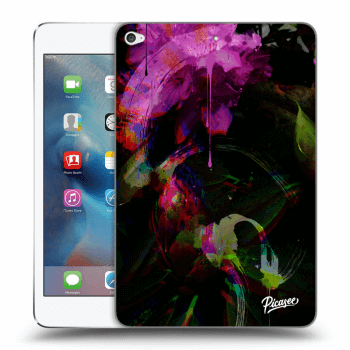 Picasee silikonový černý obal pro Apple iPad mini 4 - Peony Color