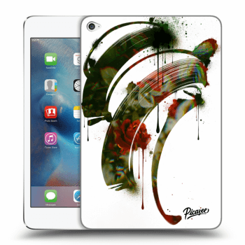 Picasee silikonový průhledný obal pro Apple iPad mini 4 - Roses white