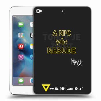 Picasee silikonový černý obal pro Apple iPad mini 4 - Kazma - TOHLE JE ŽIVOT A NIC VÍC NEBUDE