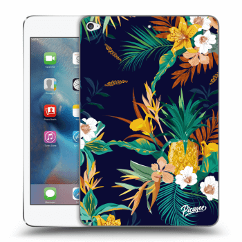 Picasee silikonový průhledný obal pro Apple iPad mini 4 - Pineapple Color
