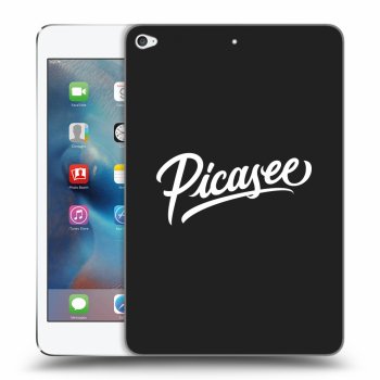 Picasee silikonový černý obal pro Apple iPad mini 4 - Picasee - old logo - white