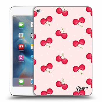 Picasee silikonový černý obal pro Apple iPad mini 4 - Cherries