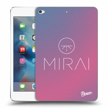 Picasee silikonový průhledný obal pro Apple iPad mini 4 - Mirai - Logo