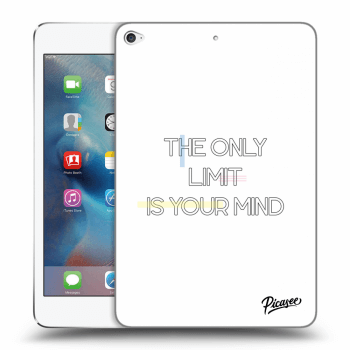 Picasee silikonový černý obal pro Apple iPad mini 4 - The only limit is your mind