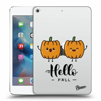 Picasee silikonový průhledný obal pro Apple iPad mini 4 - Hallo Fall