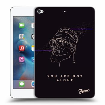 Picasee silikonový černý obal pro Apple iPad mini 4 - You are not alone