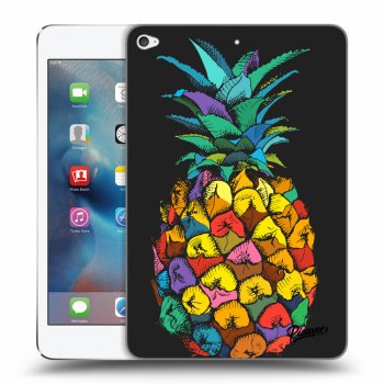 Picasee silikonový černý obal pro Apple iPad mini 4 - Pineapple