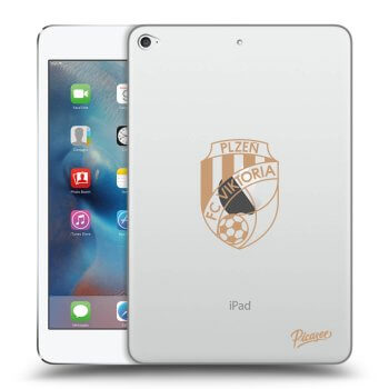 Picasee silikonový průhledný obal pro Apple iPad mini 4 - FC Viktoria Plzeň I