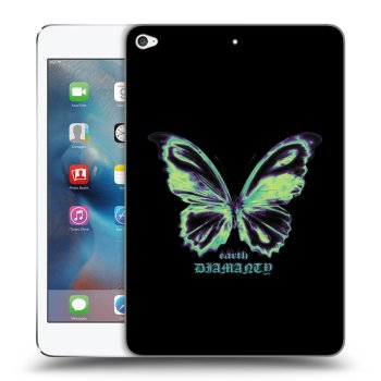 Picasee silikonový průhledný obal pro Apple iPad mini 4 - Diamanty Blue