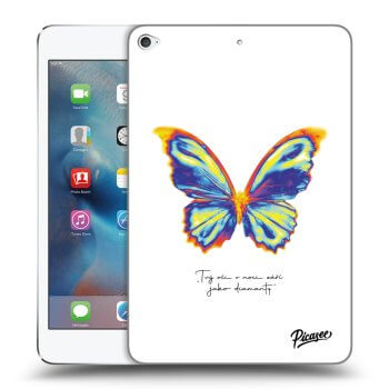 Picasee silikonový průhledný obal pro Apple iPad mini 4 - Diamanty White