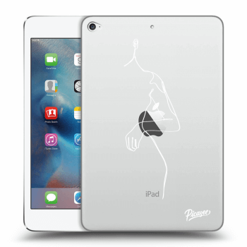 Picasee silikonový průhledný obal pro Apple iPad mini 4 - Simple body White