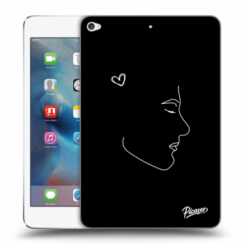 Picasee silikonový černý obal pro Apple iPad mini 4 - Couple boy White
