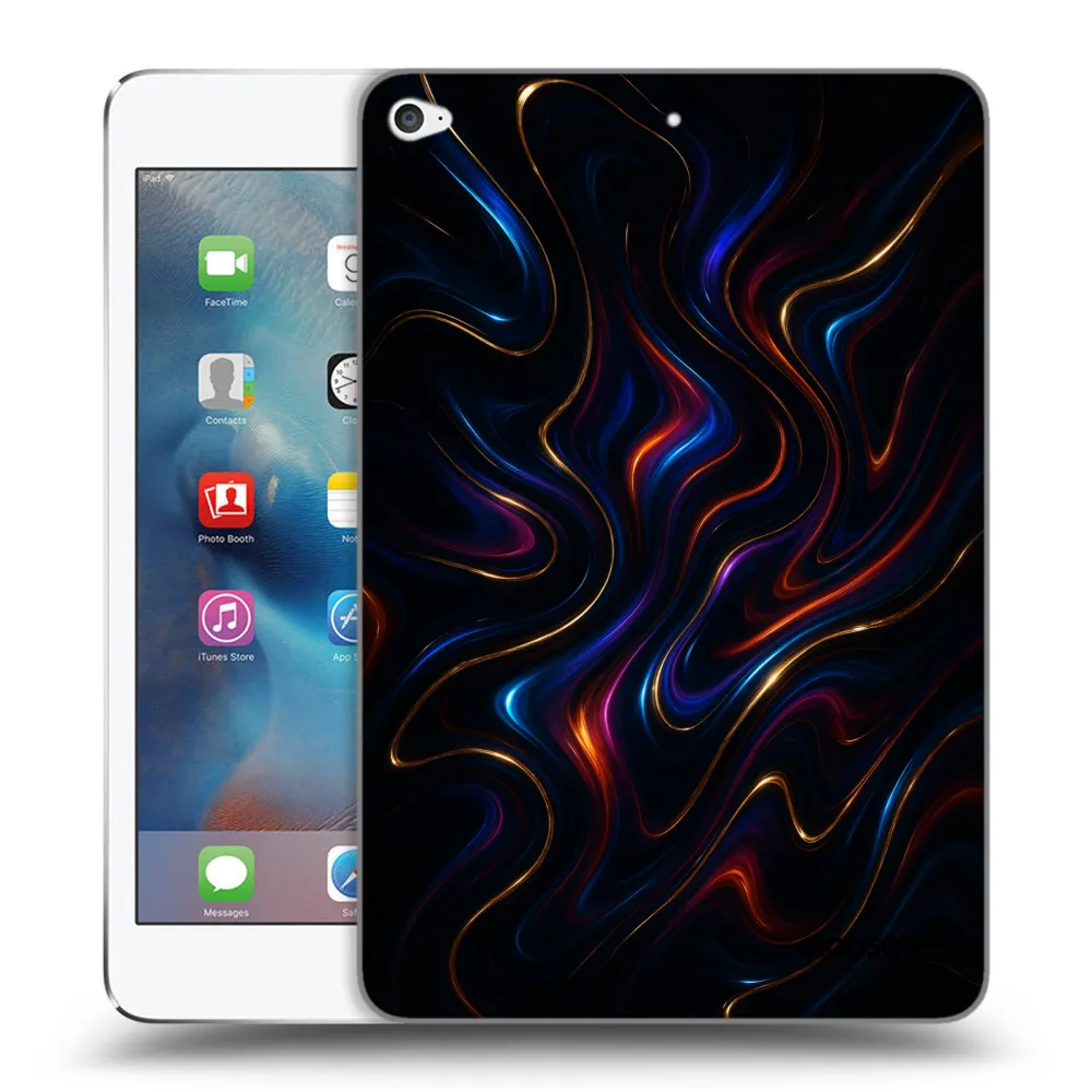 Picasee silikonový průhledný obal pro Apple iPad mini 4 - Noir
