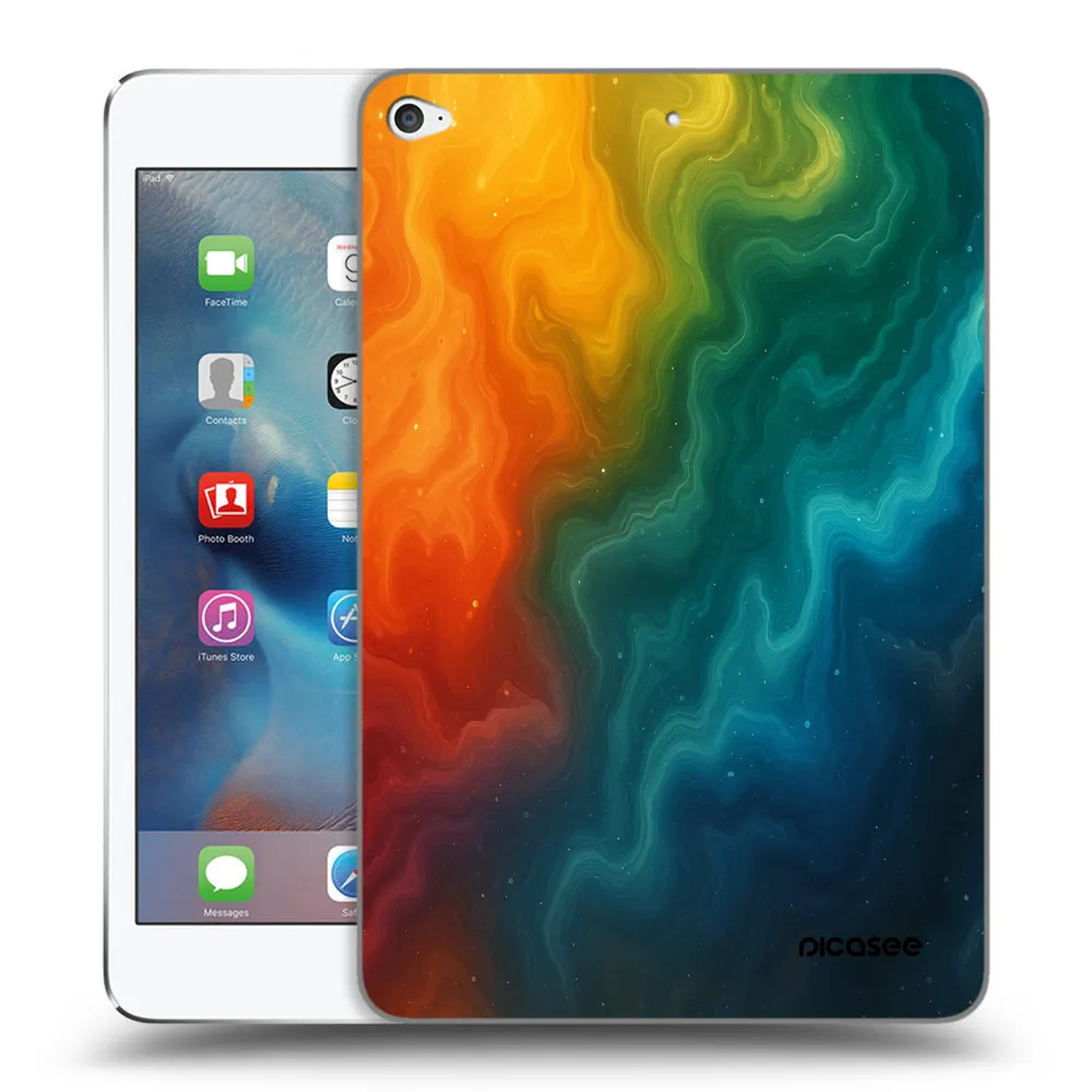 Picasee silikonový průhledný obal pro Apple iPad mini 4 - Solar