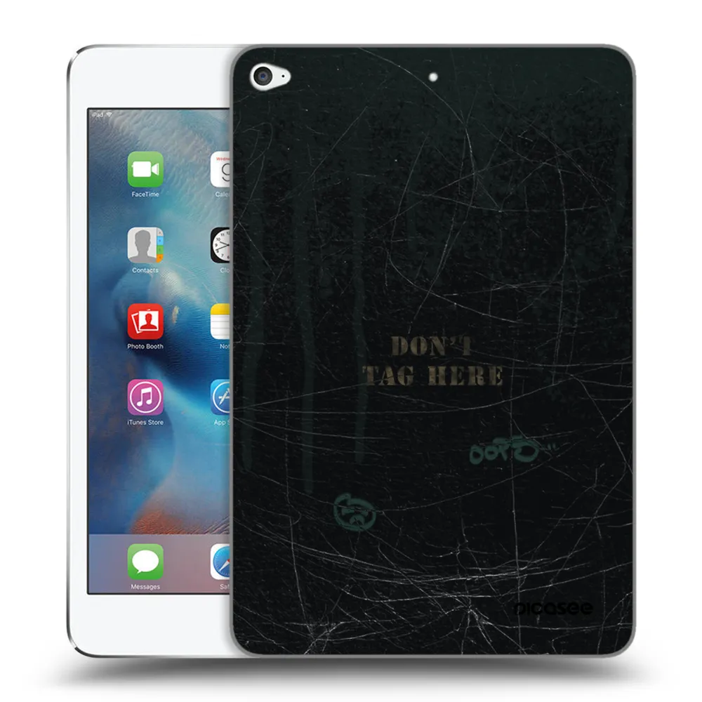 Picasee silikonový průhledný obal pro Apple iPad mini 4 - DON´T TAG