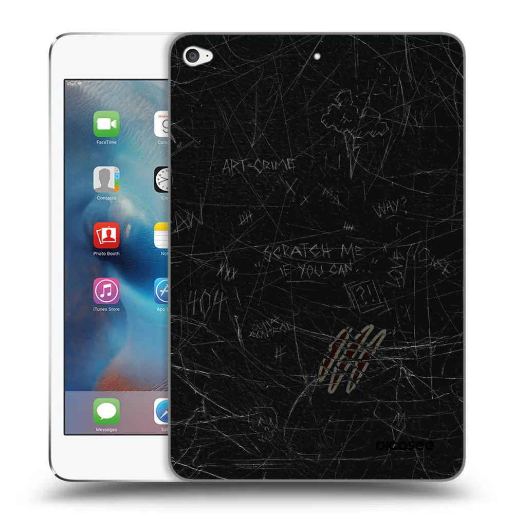 Picasee silikonový průhledný obal pro Apple iPad mini 4 - SCRATCH