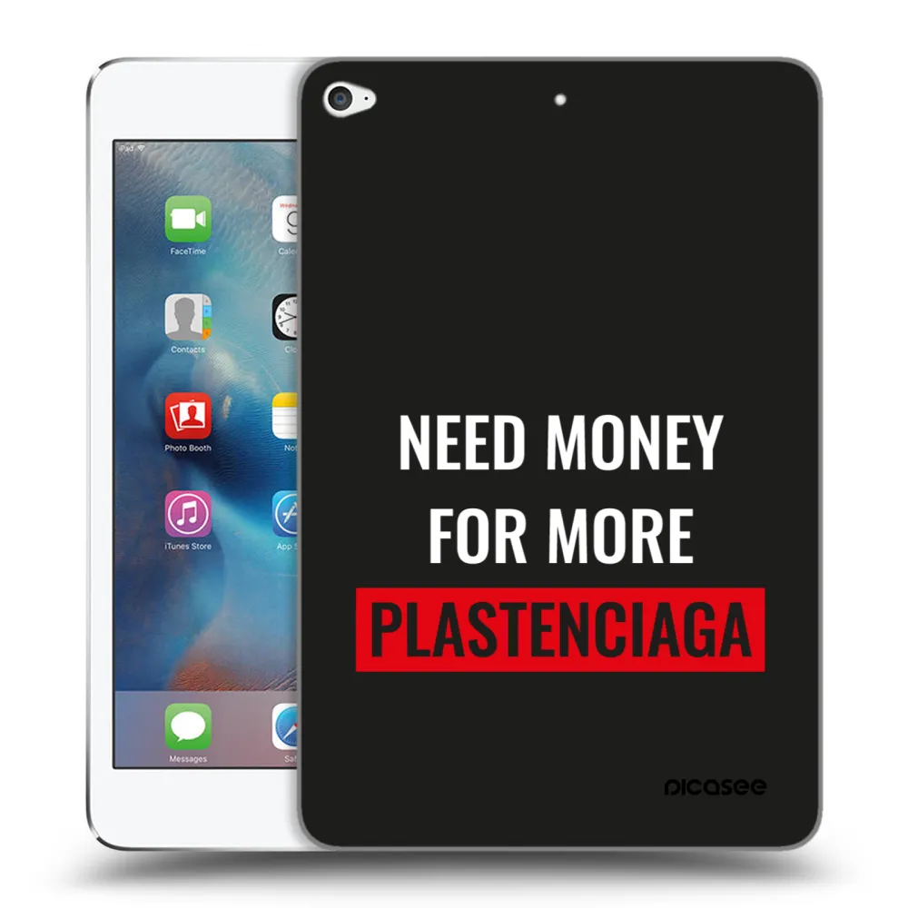 Picasee silikonový průhledný obal pro Apple iPad mini 4 - More PLASTENCIAGA