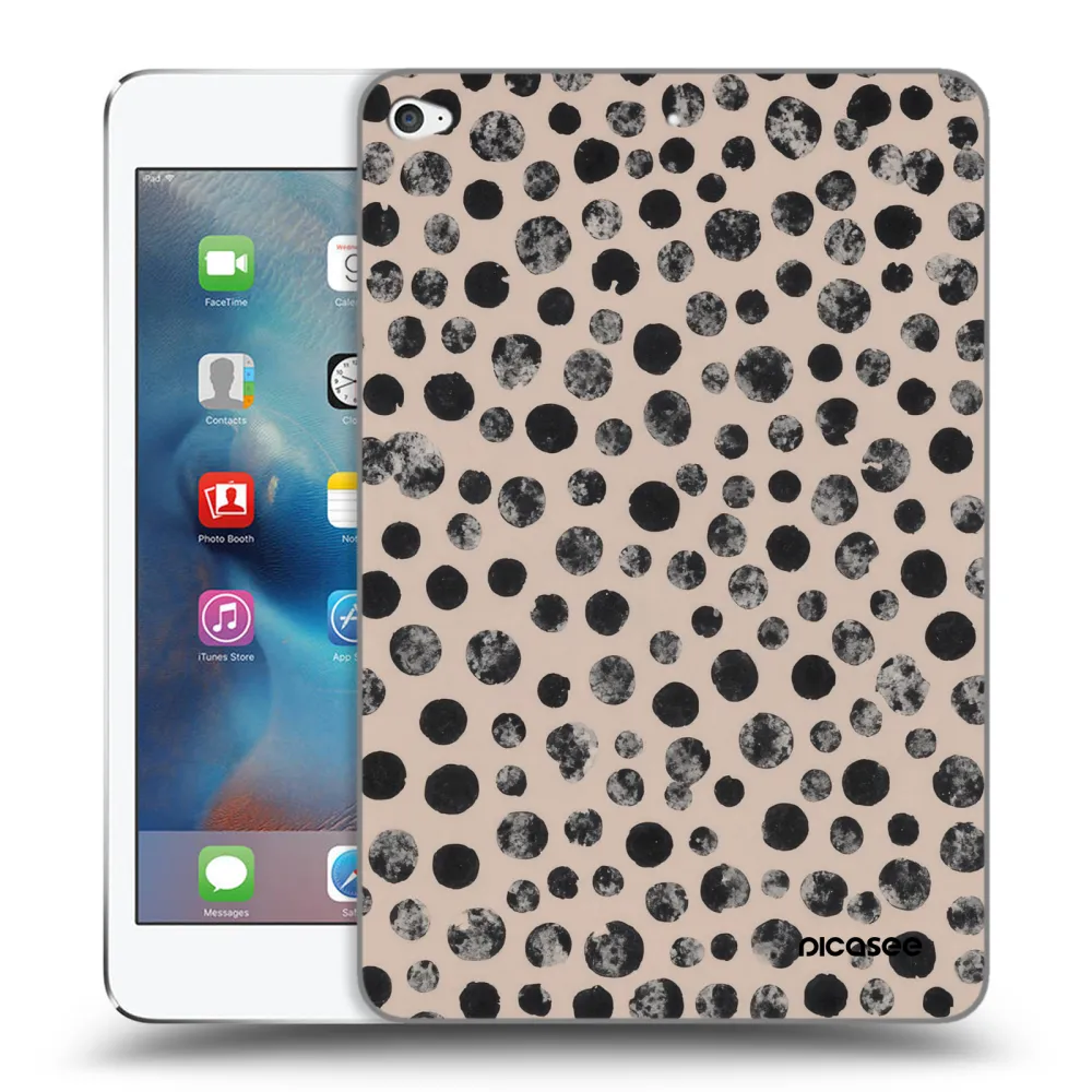 Picasee silikonový průhledný obal pro Apple iPad mini 4 - Dots