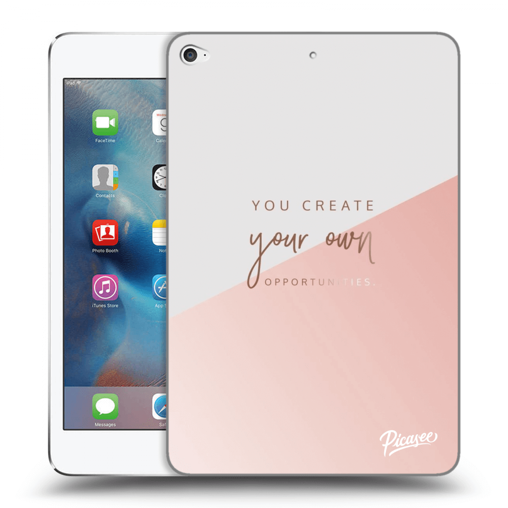Picasee silikonový černý obal pro Apple iPad mini 4 - You create your own opportunities