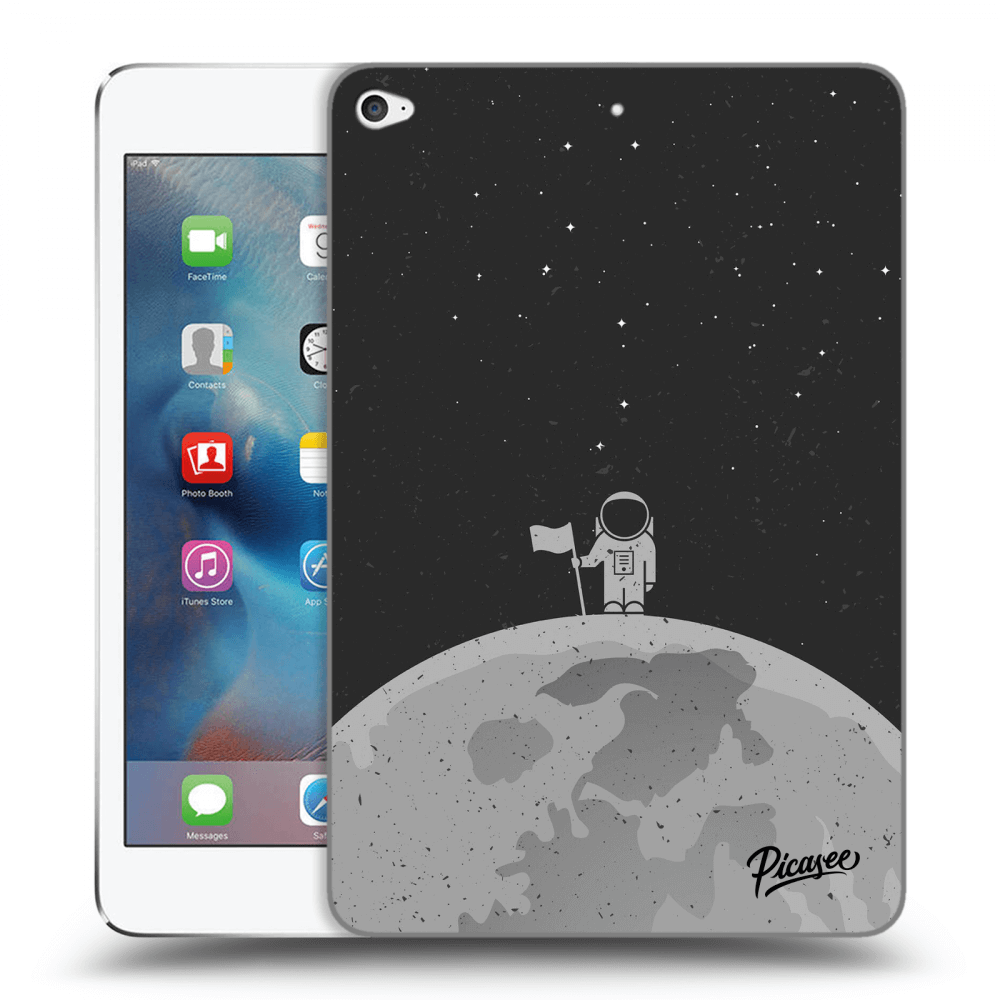 Picasee silikonový černý obal pro Apple iPad mini 4 - Astronaut