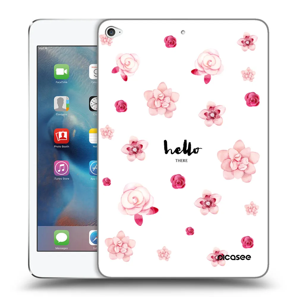 Picasee silikonový průhledný obal pro Apple iPad mini 4 - Hello there
