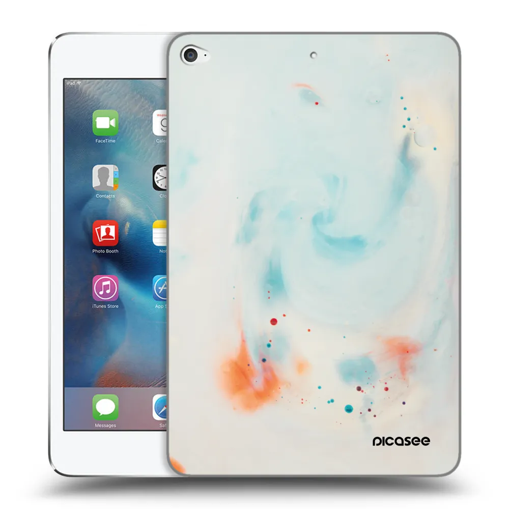 Picasee silikonový průhledný obal pro Apple iPad mini 4 - Splash