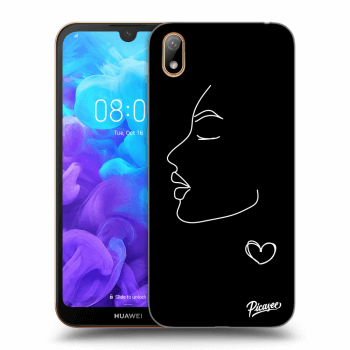 Picasee silikonový černý obal pro Huawei Y5 2019 - Couple girl White