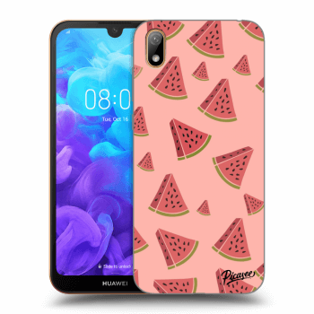 Picasee silikonový průhledný obal pro Huawei Y5 2019 - Watermelon