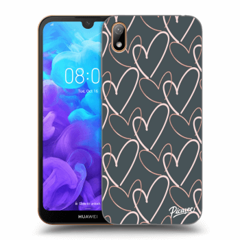 Picasee silikonový průhledný obal pro Huawei Y5 2019 - Lots of love